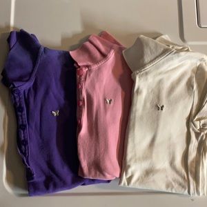 Aeropostale- 3 polo shirts.